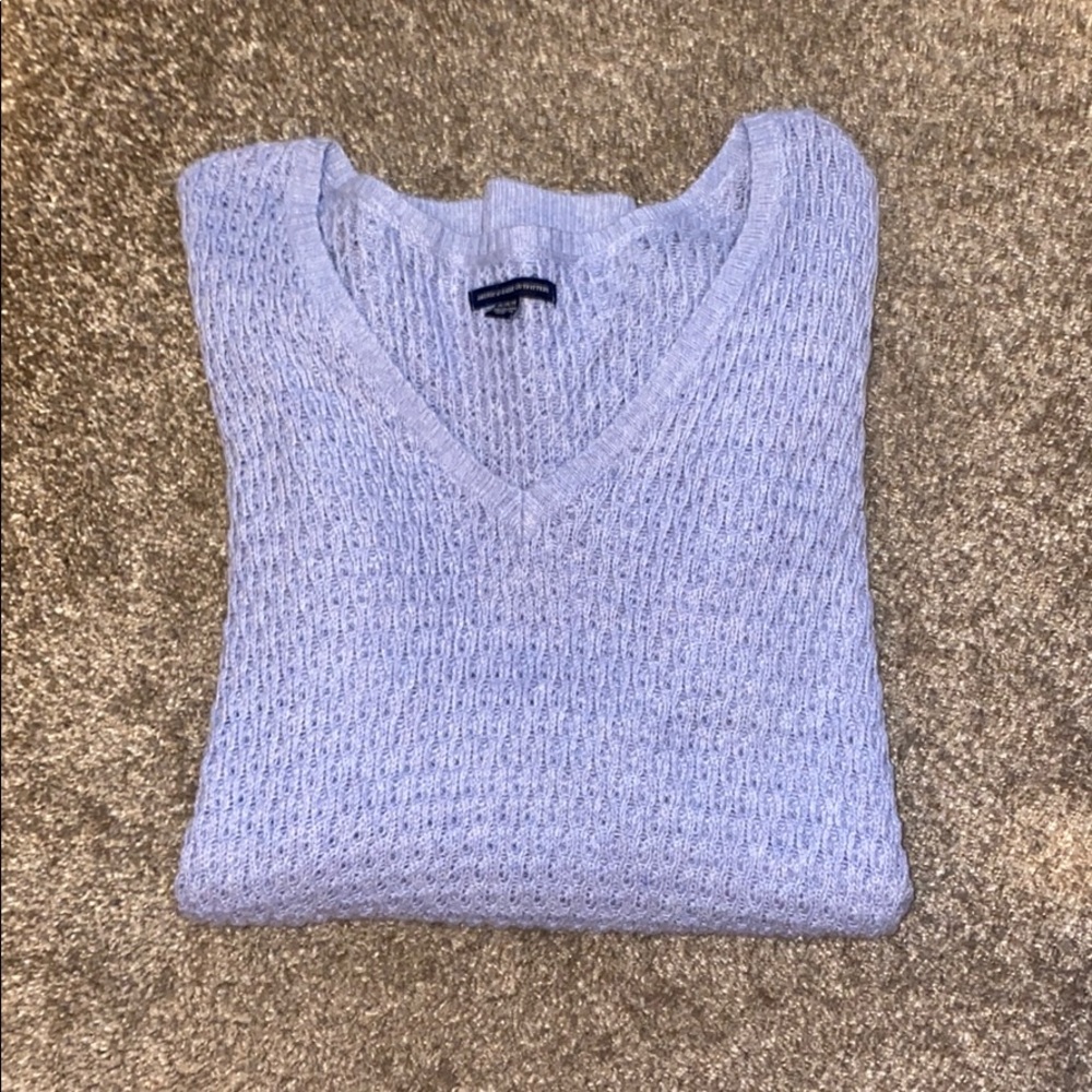 Purple Vneck Sweater 💜